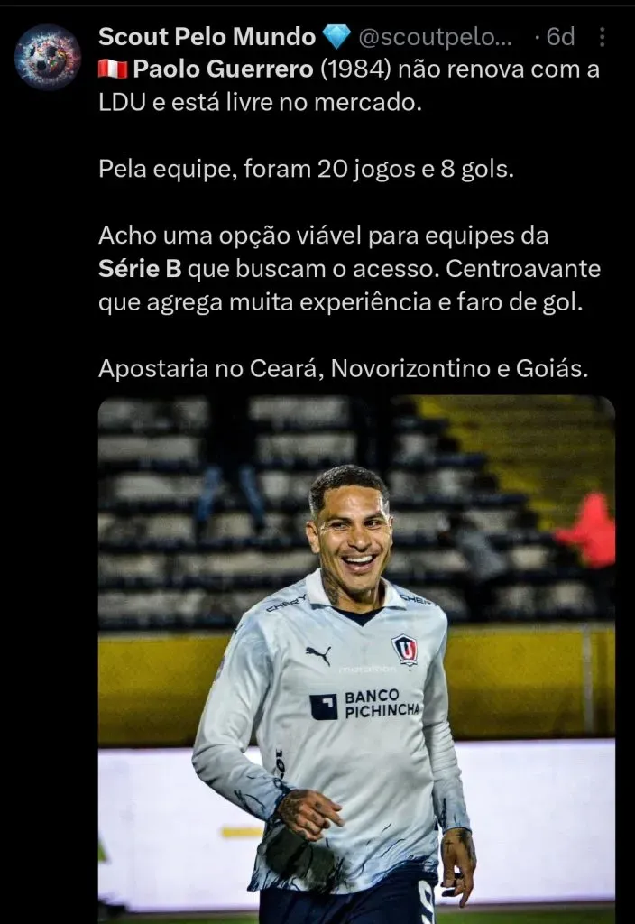 Repercussão via Twitter