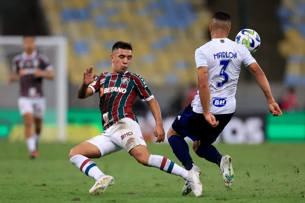 Marlon no duelo diante do Fluminense (Photo by Buda Mendes/Getty Images)