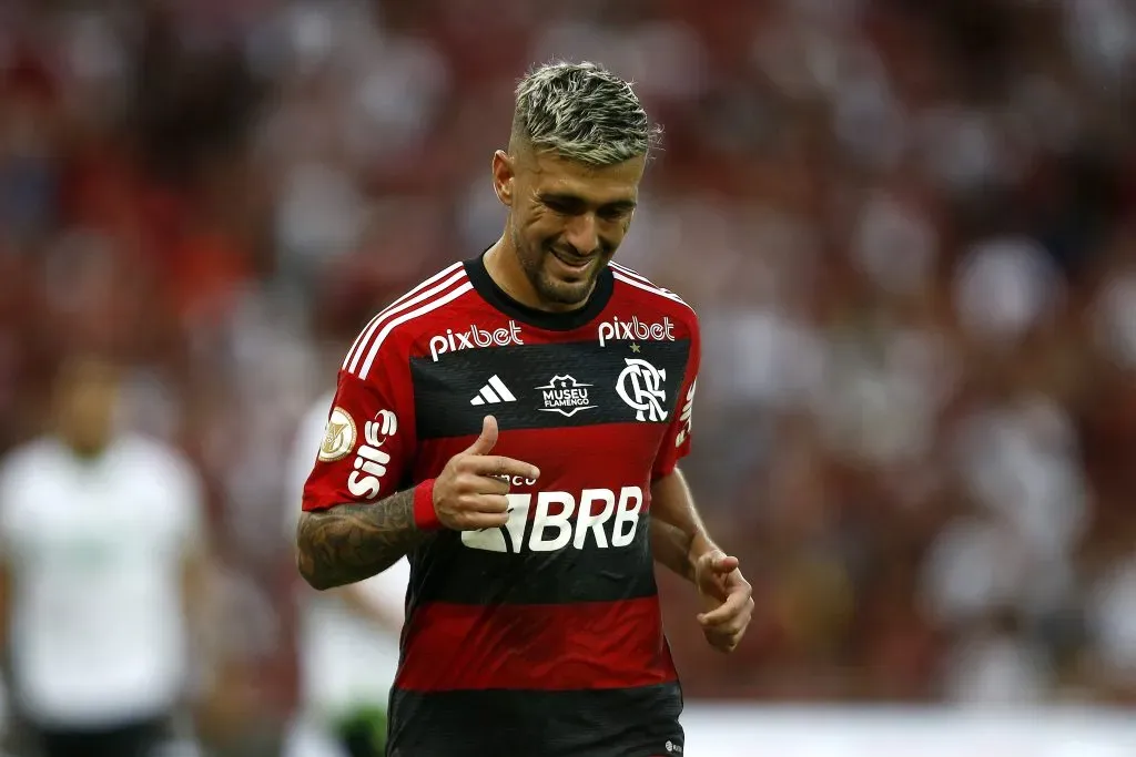 Uruguaio em ação pelo Flamengo (Photo by Wagner Meier/Getty Images)