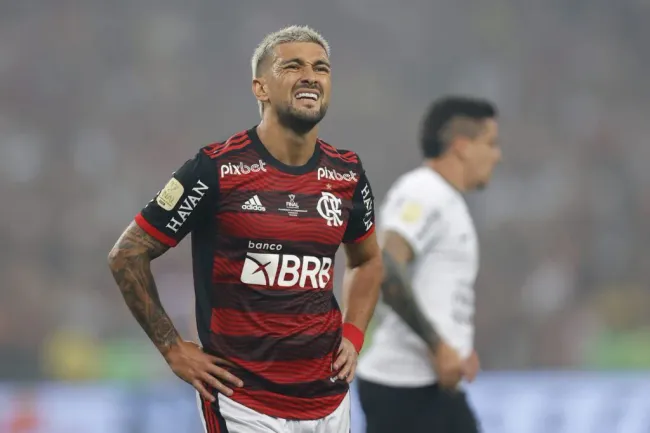 Giorgian de Arrascaeta of Flamengo . (Photo by Buda Mendes/Getty Images)