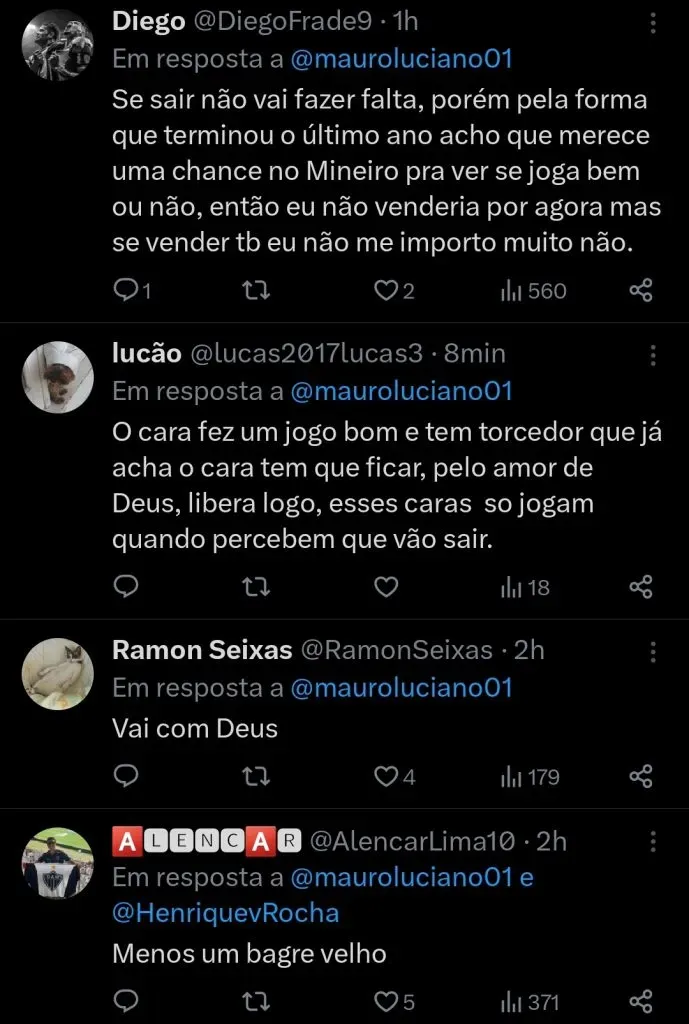 Repercussão via Twitter