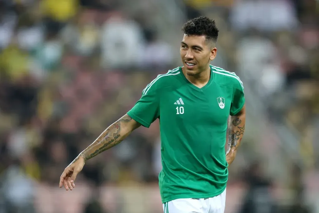 Roberto Firmino . (Photo by Yasser Bakhsh/Getty Images)