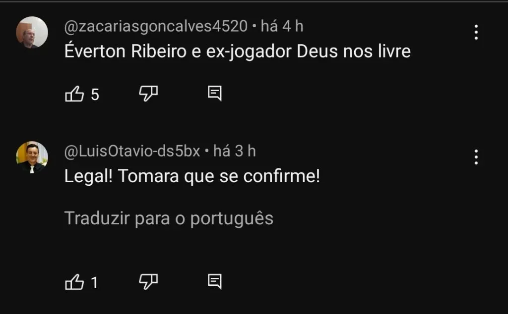 Repercussão via YouTube