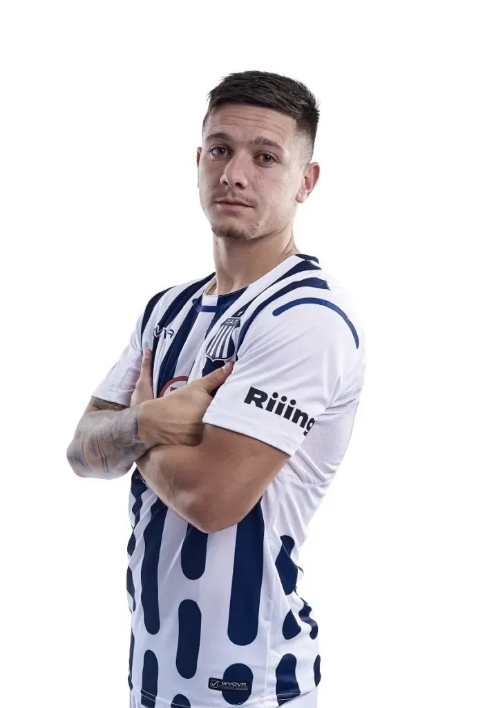 Rodrigo Garro no media day do clube argentino. Foto: Divulgação/Talleres