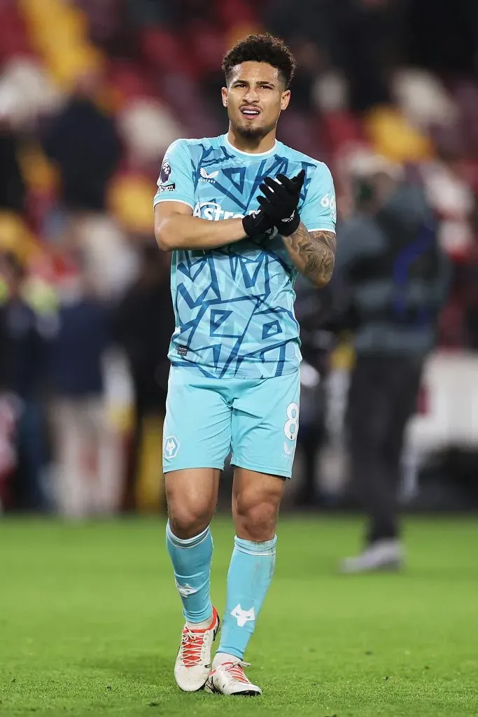 João Gomes na Premier League. Foto: Ryan Pierse/Getty Images