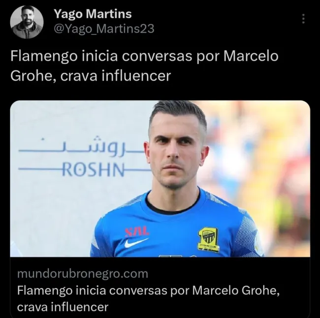 Repercussão via Twitter