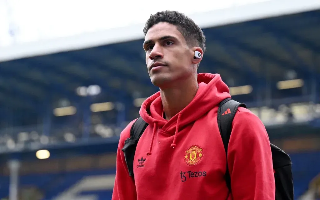 Raphael Varane of Manchester United. (Photo by Michael Regan/Getty Images)