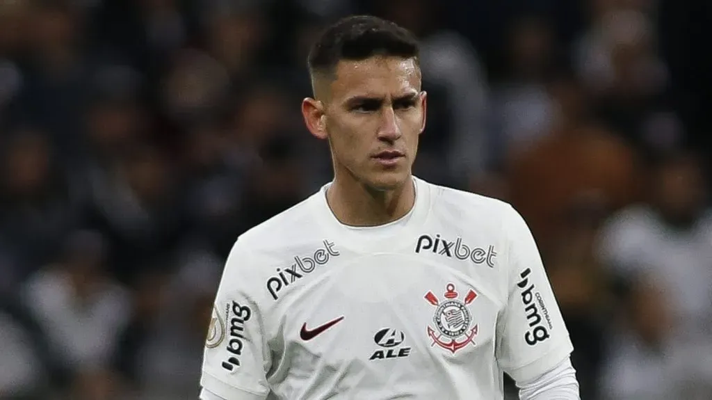 Rojas pelo Corinthians. (Photo by Miguel Schincariol/Getty Images)
