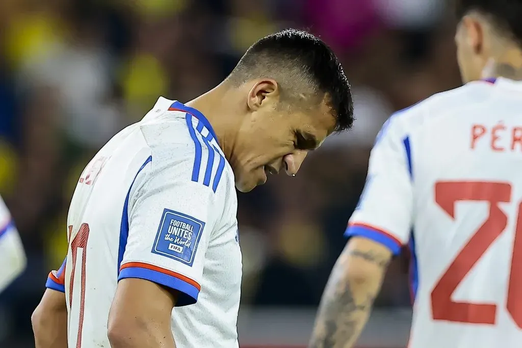 Sánchez em ação pelo Chile. (Photo by Franklin Jacome/Getty Images)