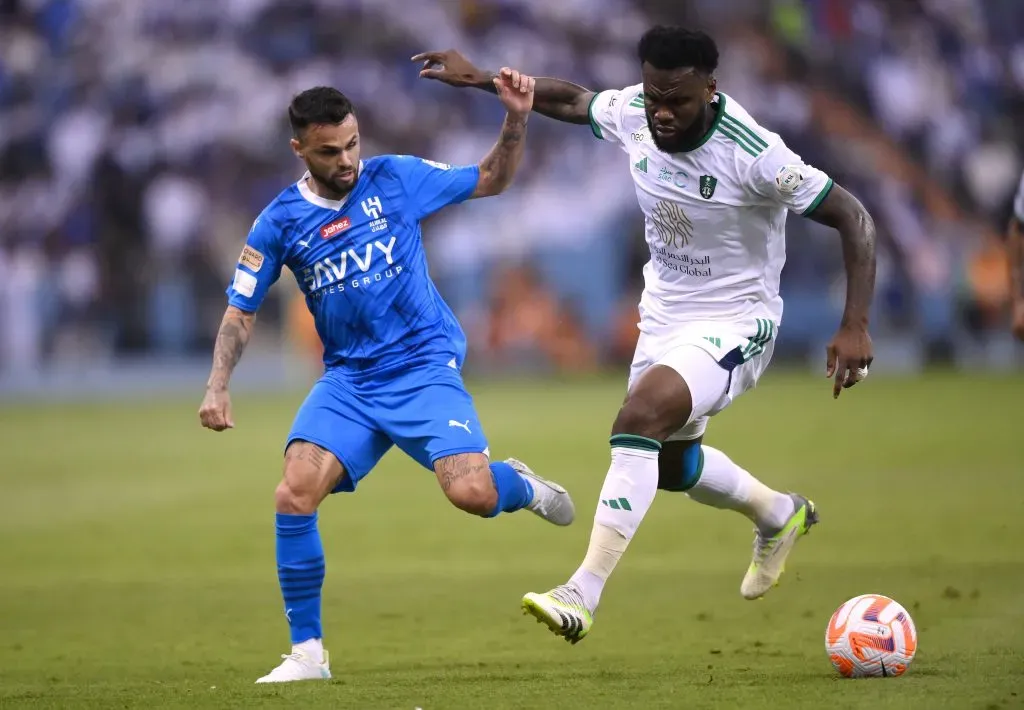 Michael em ação pelo Al-Hilal (Photo by Justin Setterfield/Getty Images)