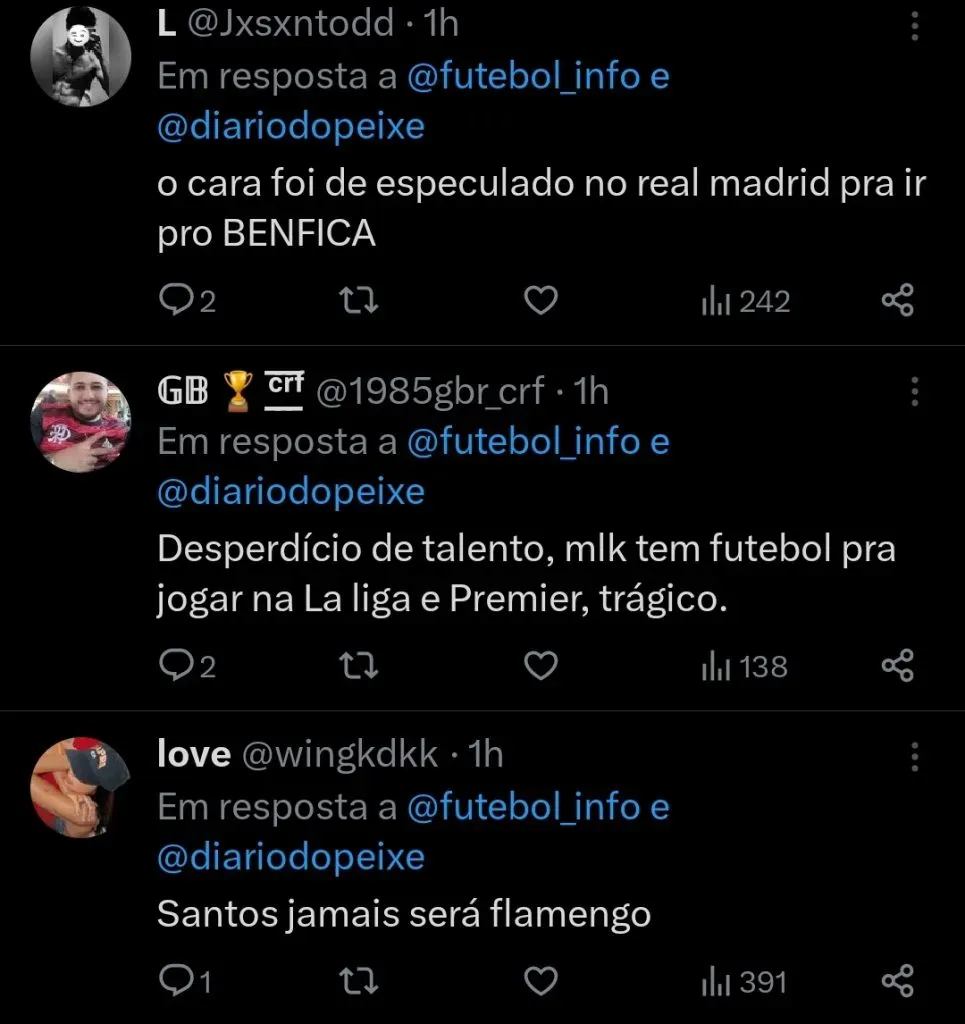 Repercussão via Twitter