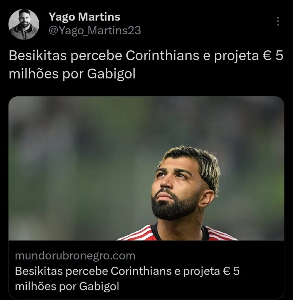 Repercussão via Twitter