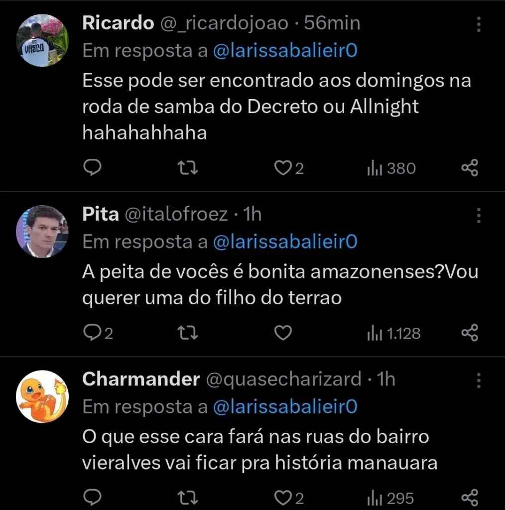 Repercussão via Twitter