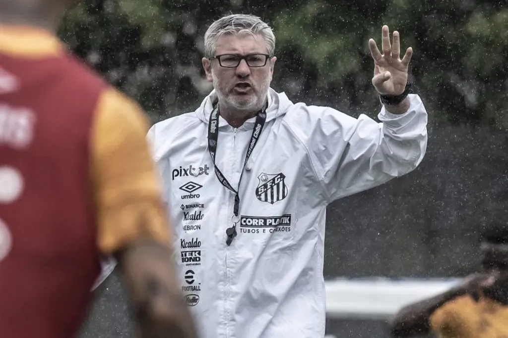 O técnico quer um jogador do Inter (Foto: Divulgação/Santos FC)