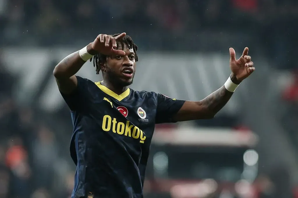 Fred em ação pelo Fenerbahçe. (Photo by Ahmad Mora/Getty Images)