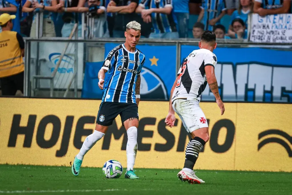 Ferreirinha em ação contra o Vasco. Foto: Maxi Franzoi/AGIF