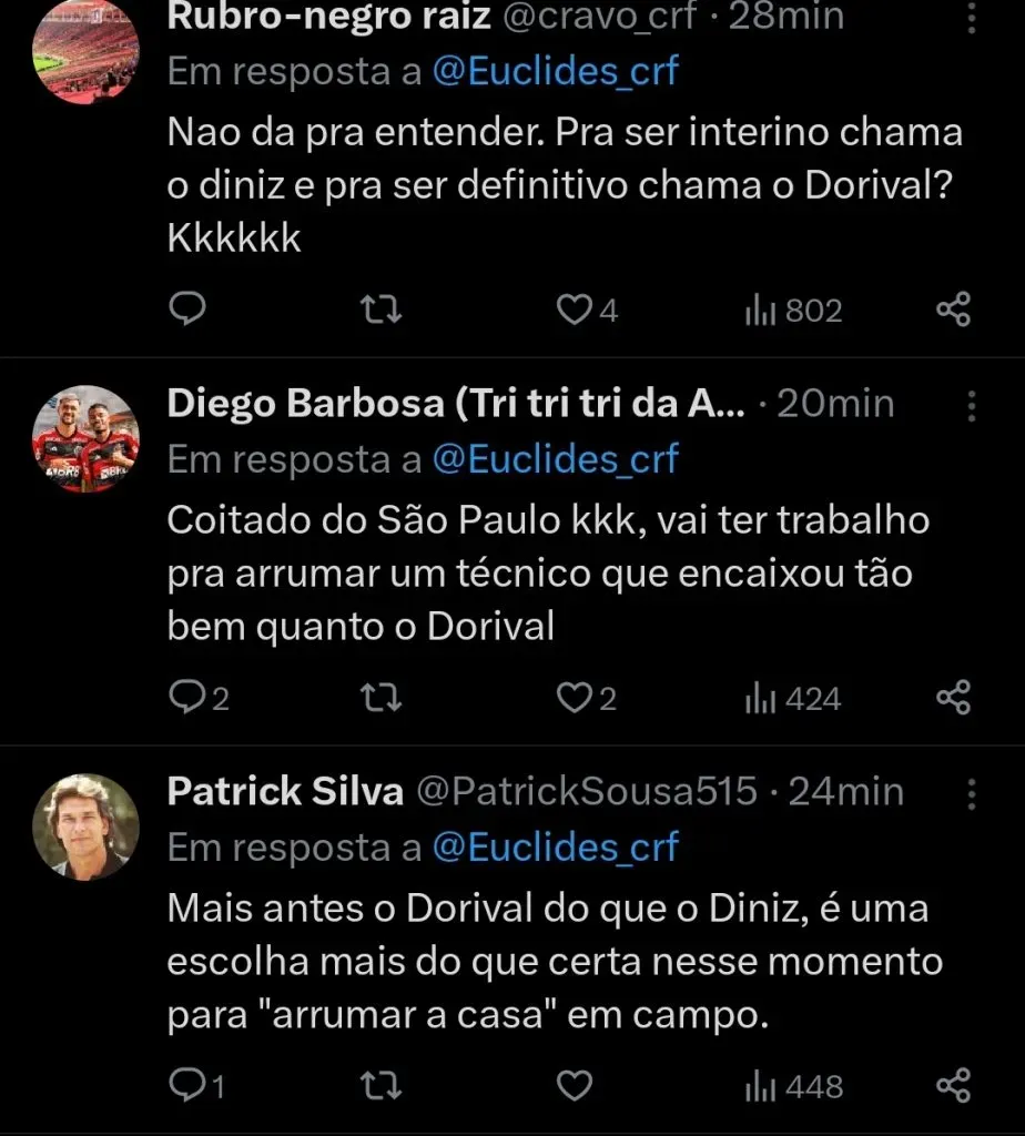 Repercussão via Twitter