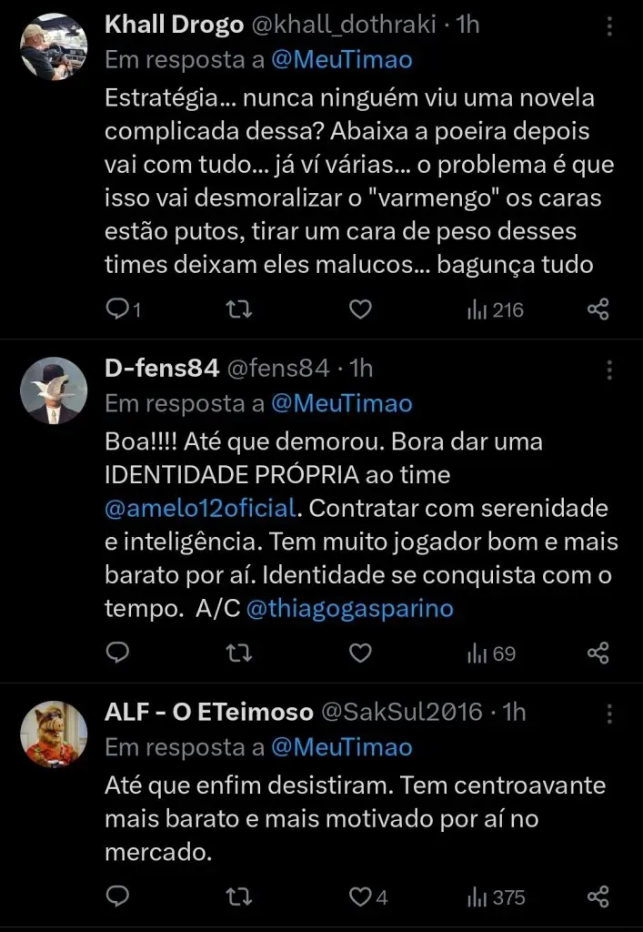 Repercussão via Twitter