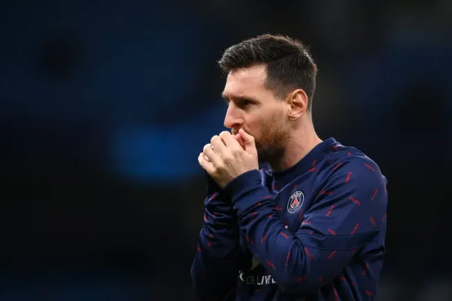 Lionel Messi of Paris Saint-Germain (Photo by Laurence Griffiths/Getty Images)