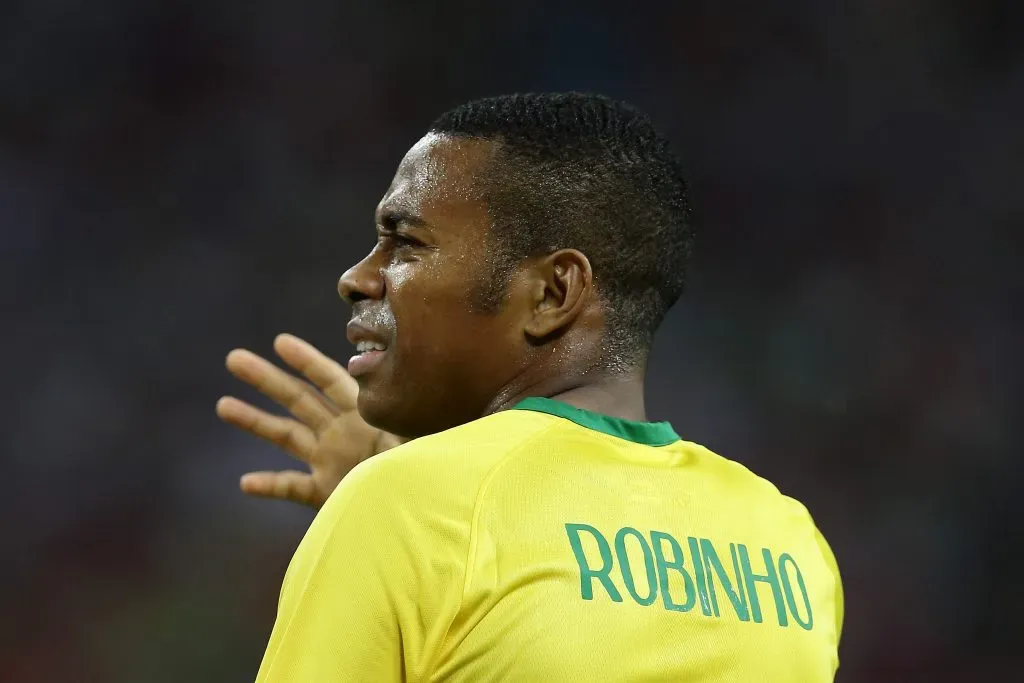 Robinho of Brazil . (Photo by Suhaimi Abdullah/Getty Images)