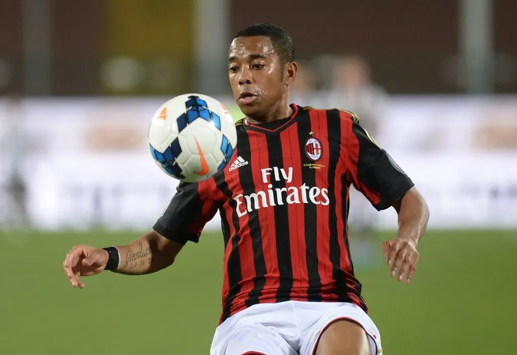 Robinho of AC Milan . (Photo by Dino Panato/Getty Images)