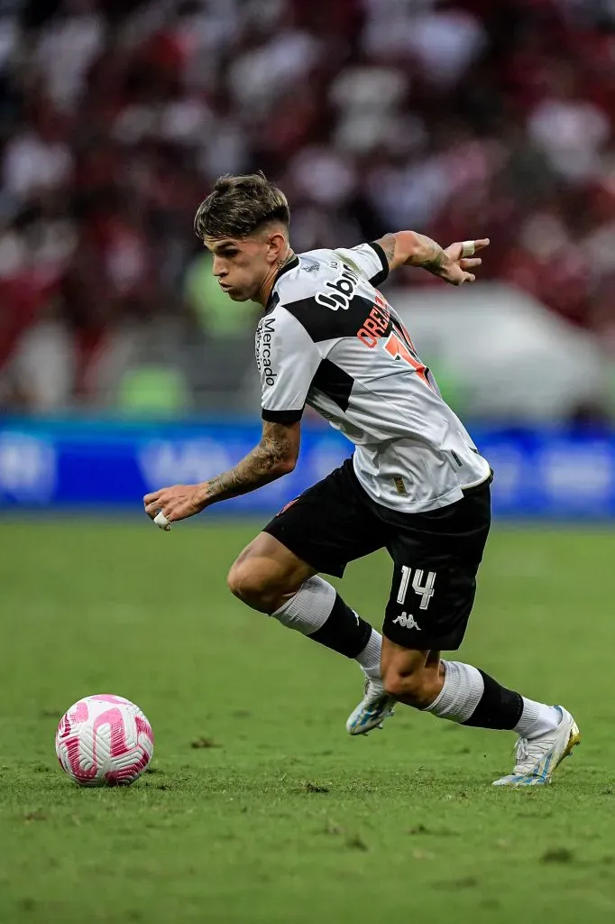 Luca Orellano deixará o Vasco. Foto: Thiago Ribeiro/AGIF