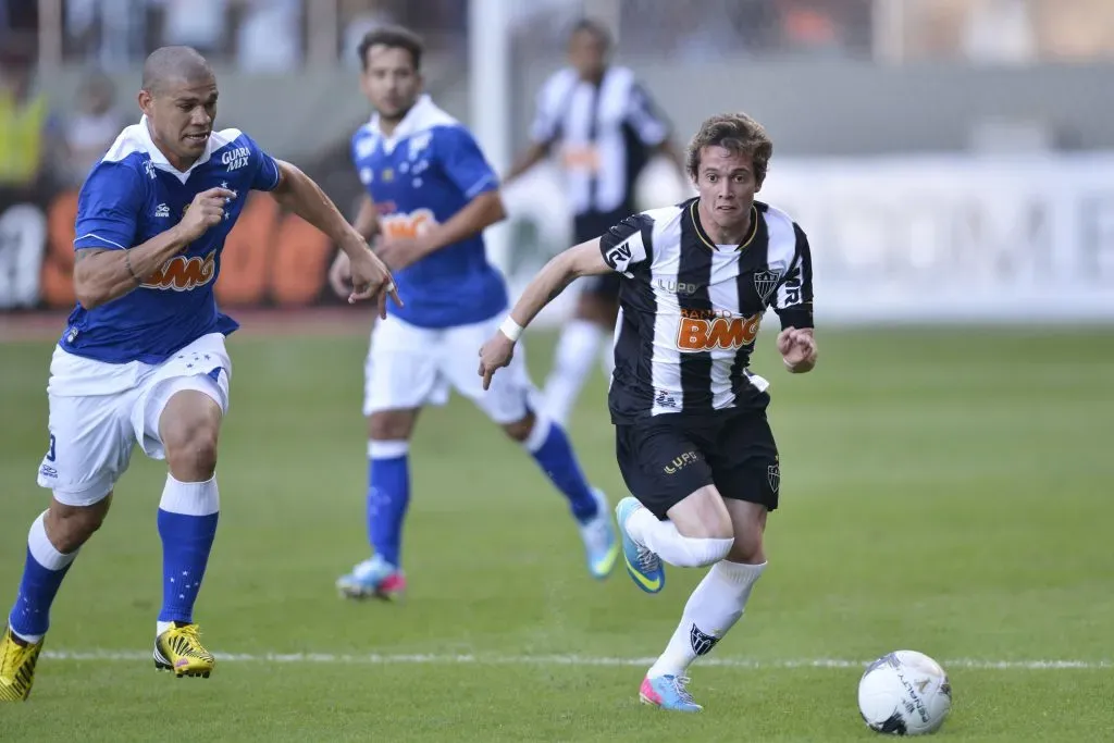 Bernard nos tempos de Atlético Mineiro. Foto: Pedro Vilela / Agencia i7