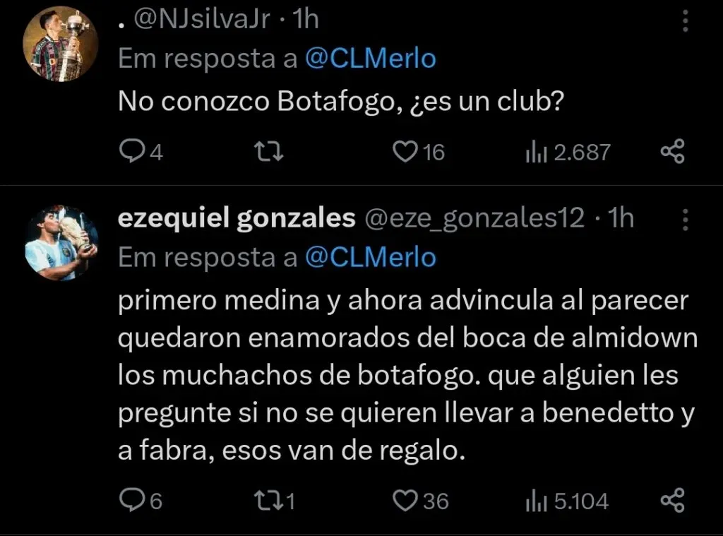 Repercussão via Twitter