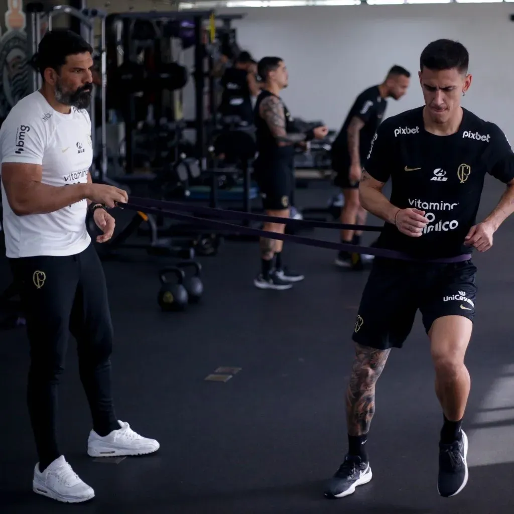 Bruno Mazziotti dá adeus ao Corinthians. Foto: Rodrigo Coca/Ag. Corinthians