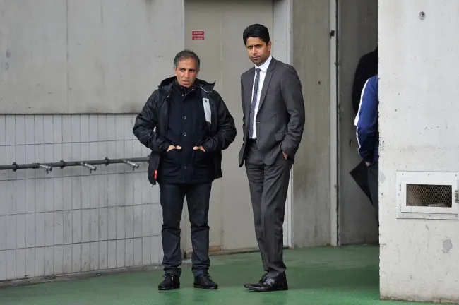 PSG President Nasser Al-Khelaifi in Paris, France. (Photo by Aurelien Meunier/Getty Images)