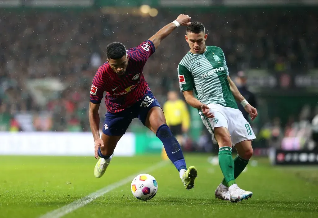 Borré em ação pelo Bremen. (Photo by Cathrin Mueller/Getty Images)