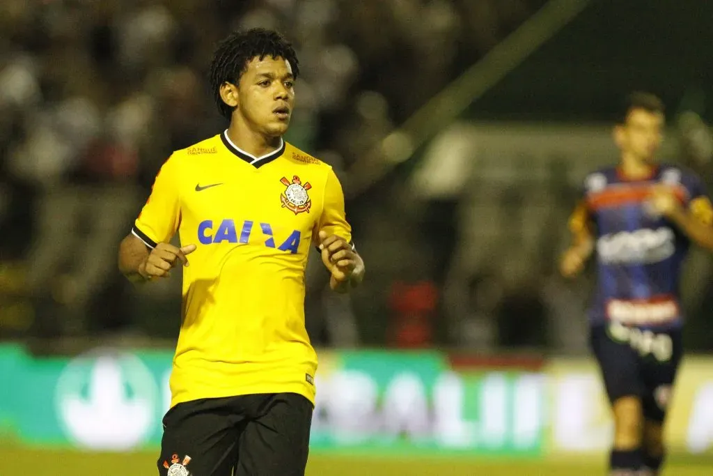 Romarinho nos tempos de Corinthians (Photo by Felipe Oliveira/Getty Images)