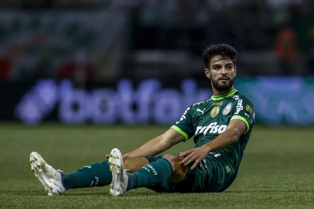 Flaco Lopez of Palmeiras (Photo by Miguel Schincariol/Getty Images)