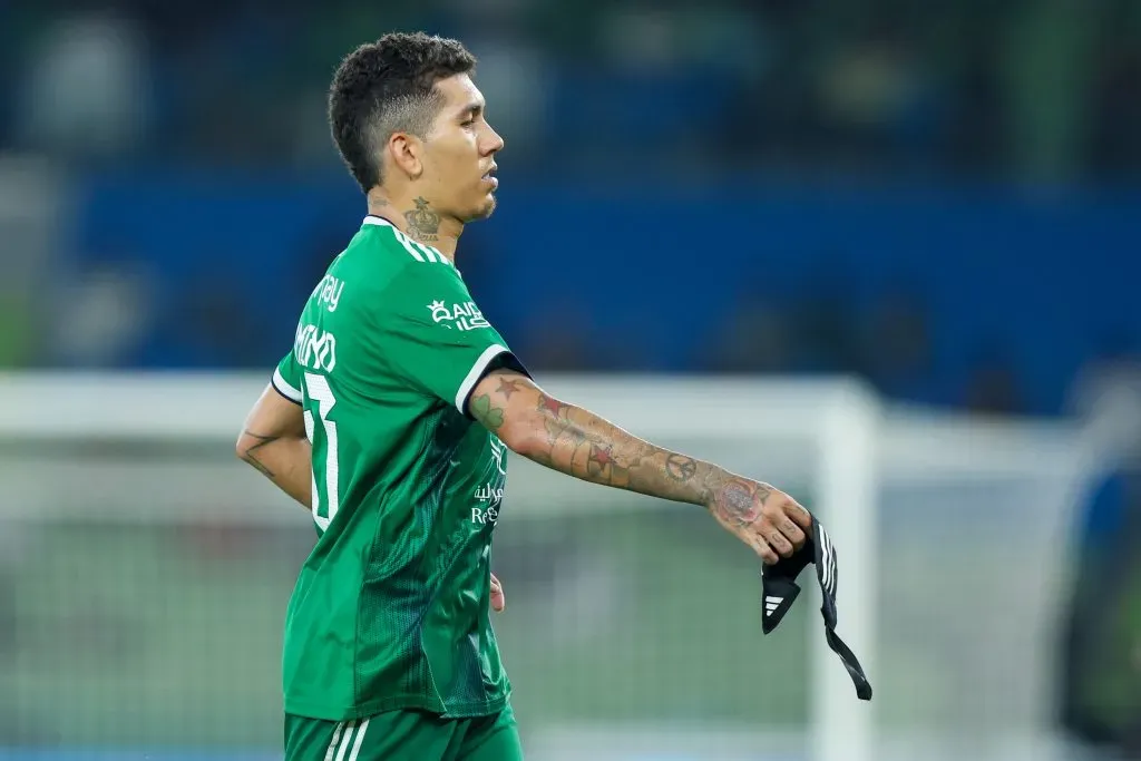 Roberto Firmino na Copa do Rei da Arábia Saudita. (Photo by Yasser Bakhsh/Getty Images)