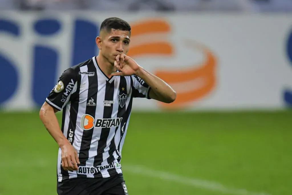 Jefferson Savarino of Atletico MG .  (Photo by Pedro Vilela/Getty Images)