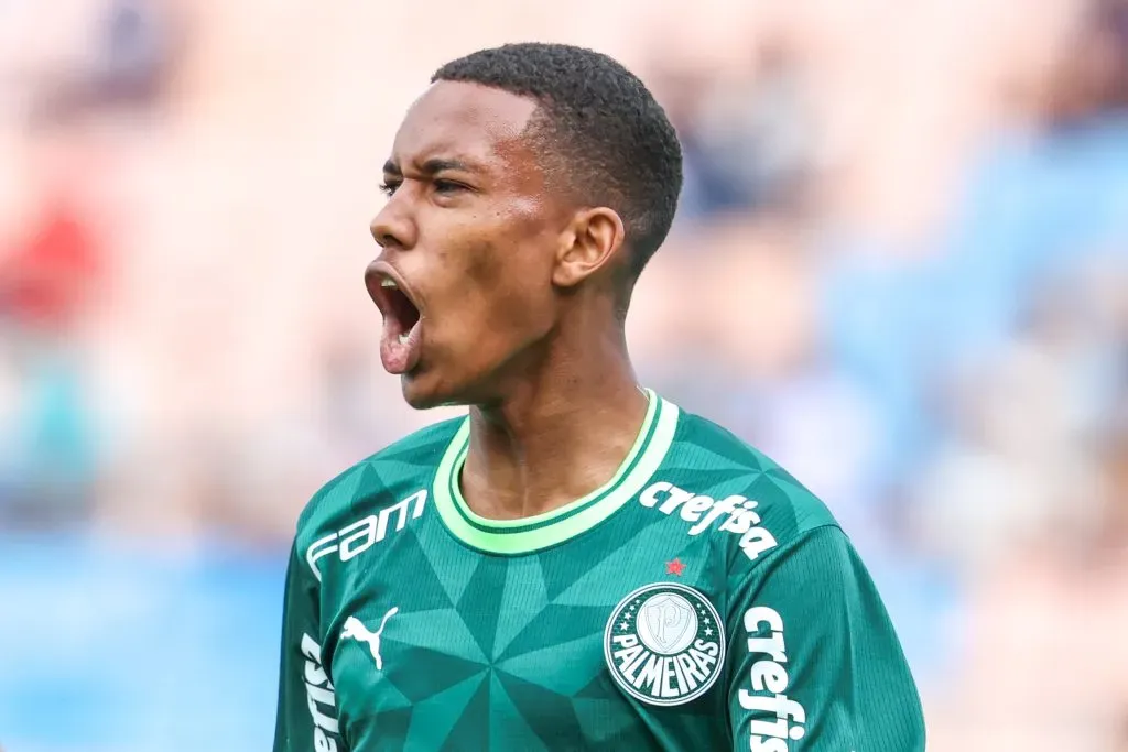 Estevão, promessa do Palmeiras. Foto: Marcello Zambrana/AGIF