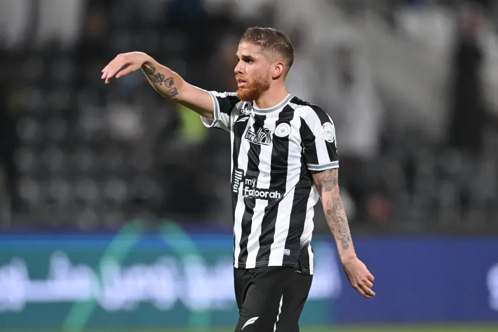 Gustavo Cuéllar pelo Al-Shabab. (Photo by Michael Regan/Getty Images)