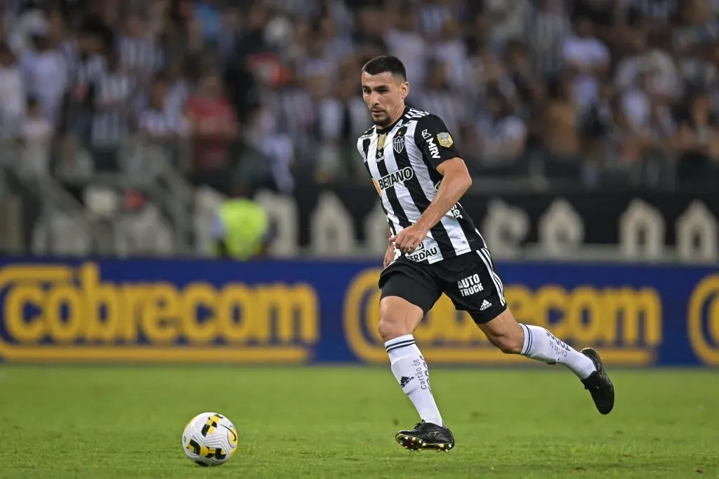 Júnior Alonso em ação pelo Atlético Mineiro. (Photo by Pedro Vilela/Getty Images)