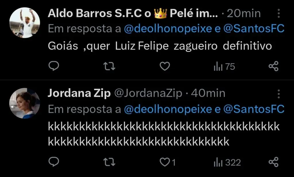 Repercussão via Twitter