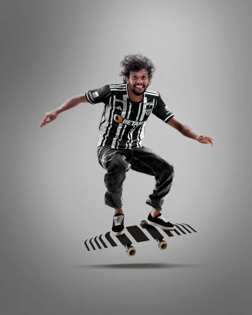 Gustavo Scarpa anuciado pelo Atlético Mineiro. (Foto: Divulgação/Atlético Mineiro).