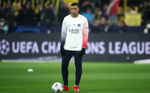 Mbappé é prioridade merengue. (Photo by Alex Grimm/Getty Images)