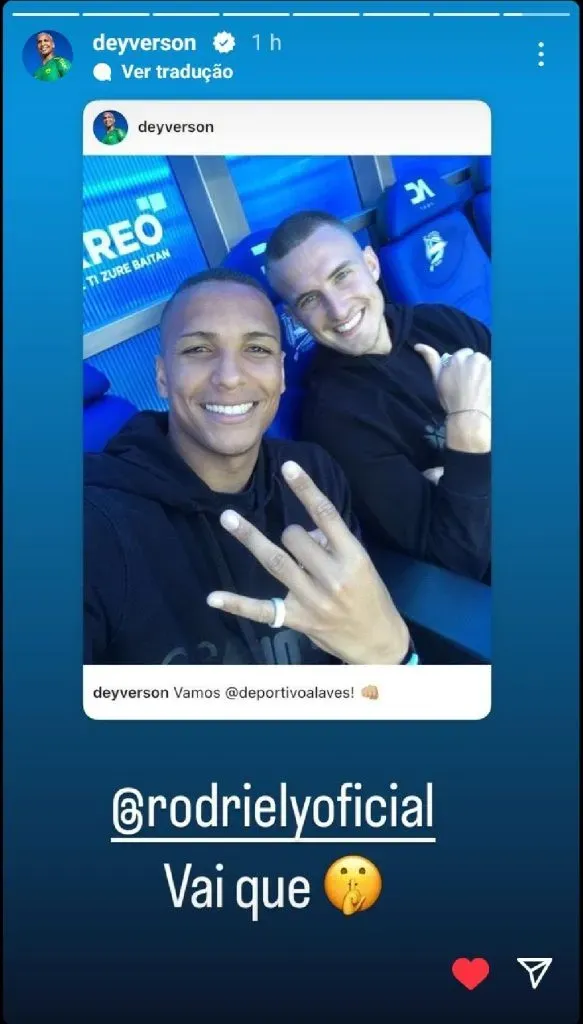 Deyverson via Instagram