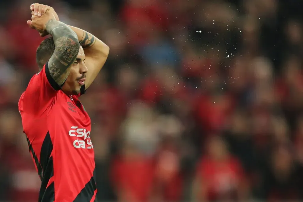 David Terans nos tempos de Athletico Paranaense. (Photo by Heuler Andrey/Getty Images)