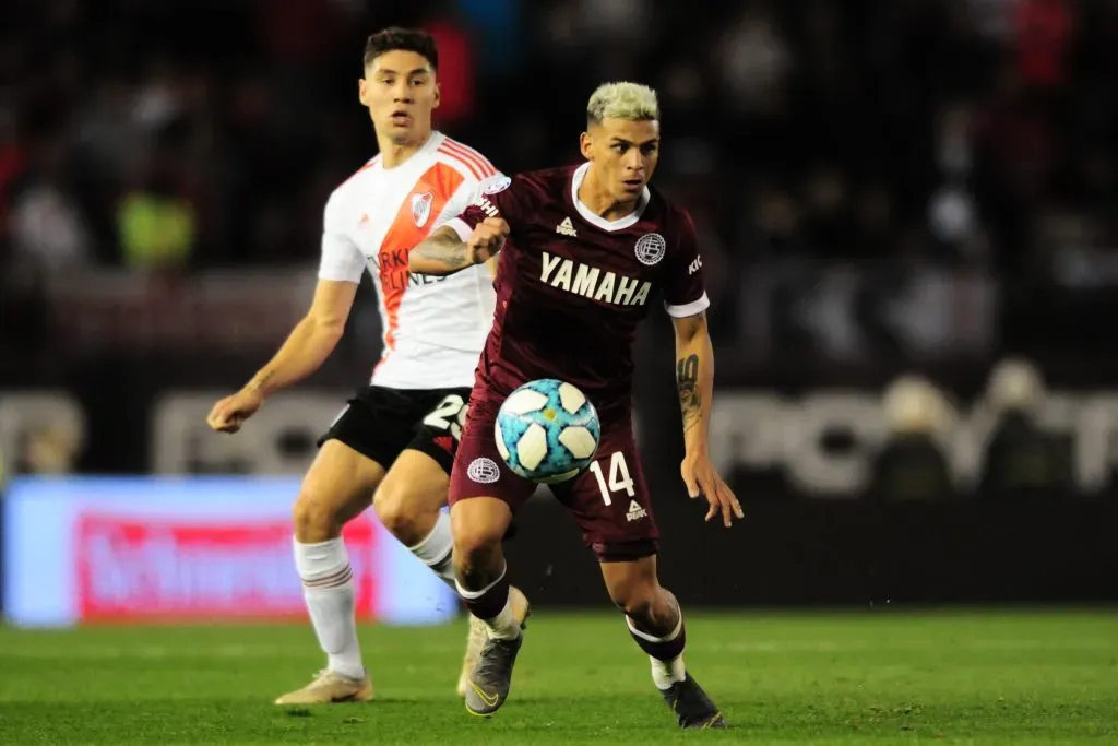Vera nos tempos de Lanús (Photo by Amilcar Orfali/Getty Images)