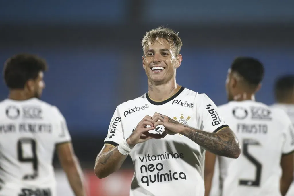 Atacante nos tempos de Corinthians (Photo by Ernesto Ryan/Getty Images)