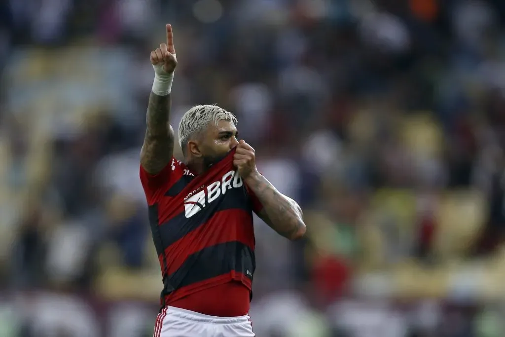 Gabriel Barbosa of Flamengo(Photo by Wagner Meier/Getty Images)