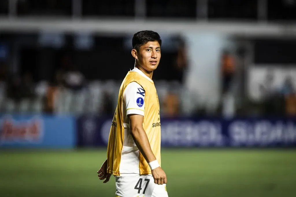 Miguelito já integrou o elenco profissional do Santos. Foto: Abner Dourado/AGIF