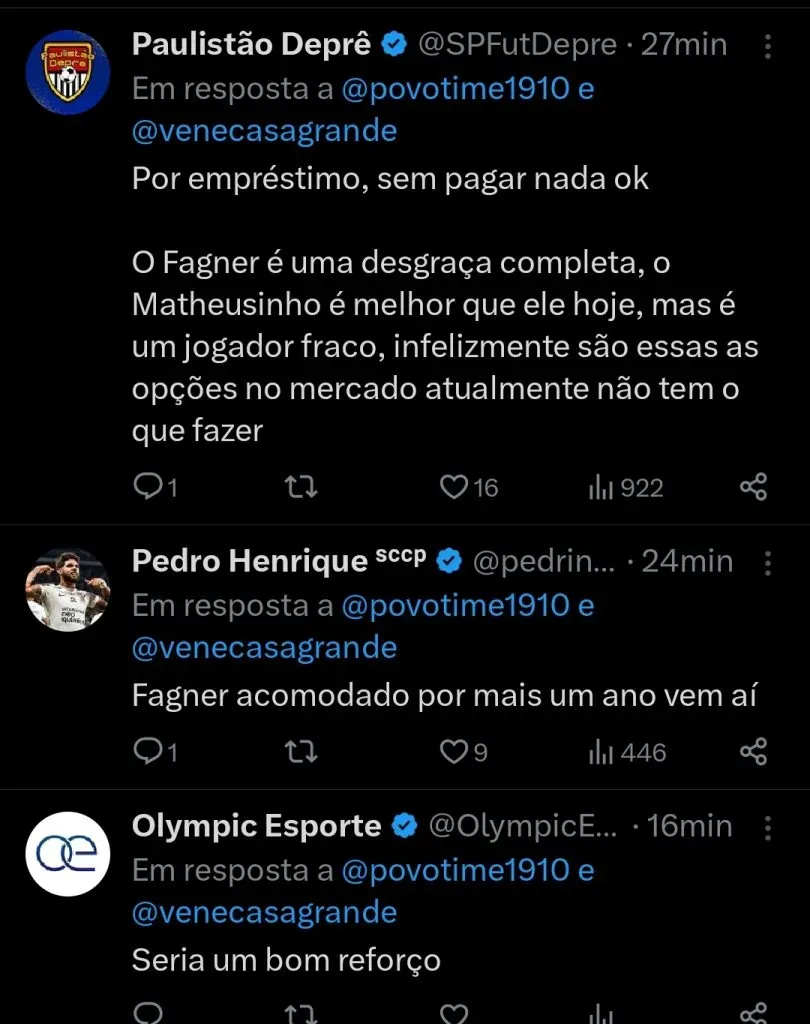 Repercussão via Twitter