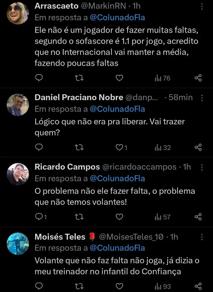 Repercussão via Twitter