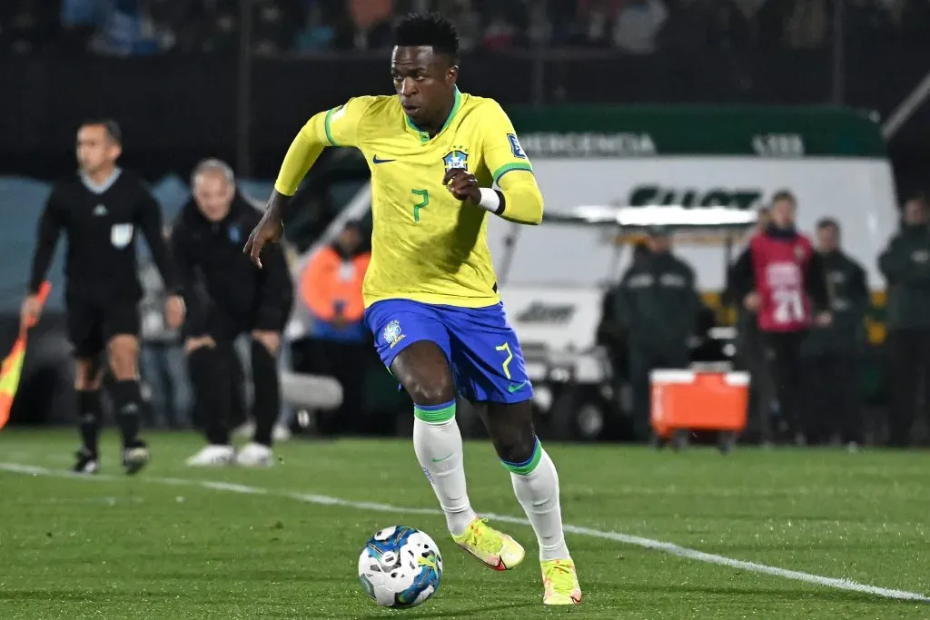 Vinicius Jr. of Brazil . (Photo by Guillermo Legaria/Getty Images)